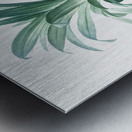 Pineapple illustration Metal print