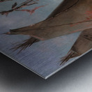 Comanche Lodge of Buffalo Skins Metal print