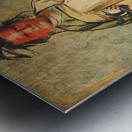 Káw-Kaw-Ne-Chóo-A a Brave 1828 Metal print