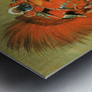 Jee-Hé-O-Hó-Shah Cannot Be Thrown Down a Warrior 1832 Metal print