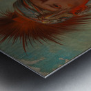 Neu-Mon-Ya Walking Rain War Chief 1844-1845 Metal print