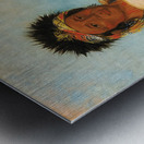 Men-Són-Se-Ah Left Hand a Warrior 1830 Metal print