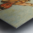 Náw-Káw Wood Former Chief of The Tribe 1828 Metal print