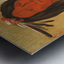 Né-Hee-Ó-Ee-Wóo-Tis Wolf On The Hill Chief of The Tribe 1832 Metal print