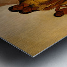 Two Comanche Girls 1834 Metal print