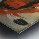 Wá-Nah-De-Túnk-Ah Big Eagle Or Black Dog Chief of The O-Hah-Kas-Ka-Toh-Y-An-Te Band 1835 Metal print