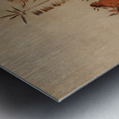 Snowshoe Dance At The First Snowfall 1835-1837 Metal print