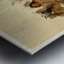 The Bear Dance 1844 Metal print