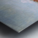 Buffalo Chase a Single Death 1832-1833 Metal print