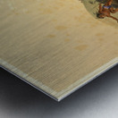 Buffalo Hunt A Numerous Group 1844 Metal print