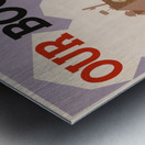 Our Bogies Needed to Crush the Nazi Bogey Metal print