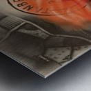 A Postmark Betrayed this H.Q.  Metal print