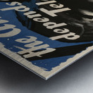 The Airman Depends on the Telephone Metal print