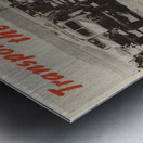 Transport Feeds the Front Line Metal print