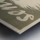 Send Airgraphs – They Save Aircraft Space Metal print