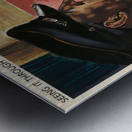 Seeing it Through Metal print