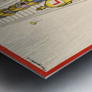 Please Stand on the Right of the Escalator Metal print