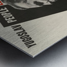 Death to Fascism! Liberty to the People! Metal print