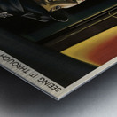 Seeing it Through Metal print