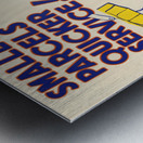 Smaller Parcels Quicker Service! Impression metal