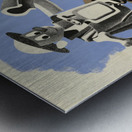 Private Scrap Builds a Bomber Metal print