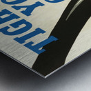 Tighten Your Grip! Metal print