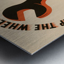 Keep the Wheels Turning! Repair Work is Vital to the War Effort Metal print