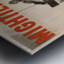 Mightier Yet! Metal print