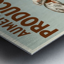 Aumente la Producción Metal print