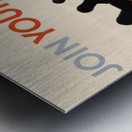 Join Your Savings Group Now! Metal print