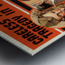 Careless Talk Brings Tragedy in Wartime Metal print