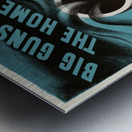 The Merchant Service is Silent Too! Metal print