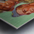 Oil – A Slip in Every Drip – Wipe it Up Metal print