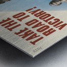 The Merchant Service is Silent Too! Metal print