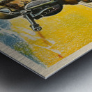 ‘Hurricanes’ of the Royal Air Force Cooperating with the Russian Air Force – Back Them Up! Metal print