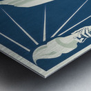 The Torch Be Yours to Hold it High Metal print