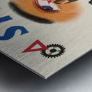 Stop – Your Eyes are too Delicate to Trust to a Fellow Worker – Get First Aid Metal print