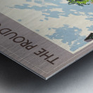 The Proud City – The Noble Fabric of the Church of St. Clement Danes Metal print