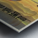 And We Talk about Sacrifice Metal print