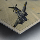 Smash Japanese Aggression! Metal print