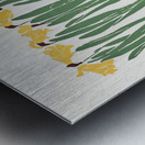 Vintage Flower Illustration 1899 by Edward Penfield Metal print