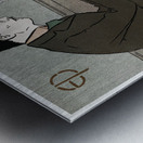 Edward Penfield Self-Portrait 1898 by Edward Penfield. Metal print