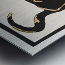 Cats under a tree 1898 by Edward Penfield. Metal print