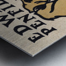 Edward Penfield His Book ca. 1900-1925 by Edward Penfield Metal print