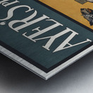 Vintage Ayers Cherry Pectoral Poster ca. 1890-1907 by Edward Penfield Metal print