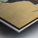 Man sitting in a chair during 19th-20th century by Edward Penfield Metal print