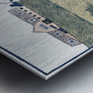 Man playing Golf ca. 1890-1907  by Edward Penfield Impression metal