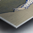 Woman holding umbrella 1897 by Edward Penfield Metal print