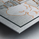 Pan-American Exposition 1901 by Edward Penfield Metal print