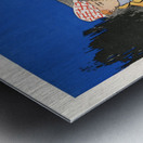 Man walking with woman 1896 by Edward Penfield Metal print